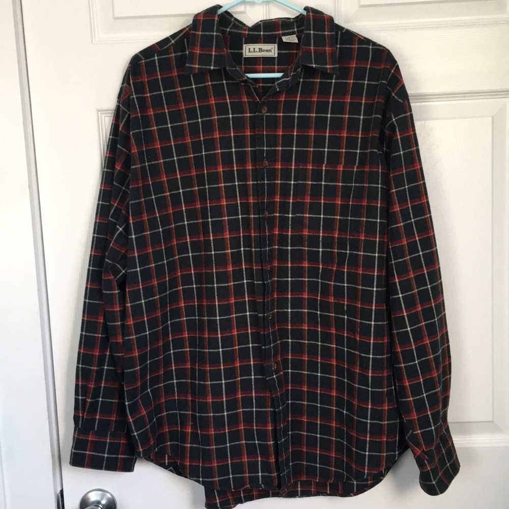 LL Bean Button Down Flannel